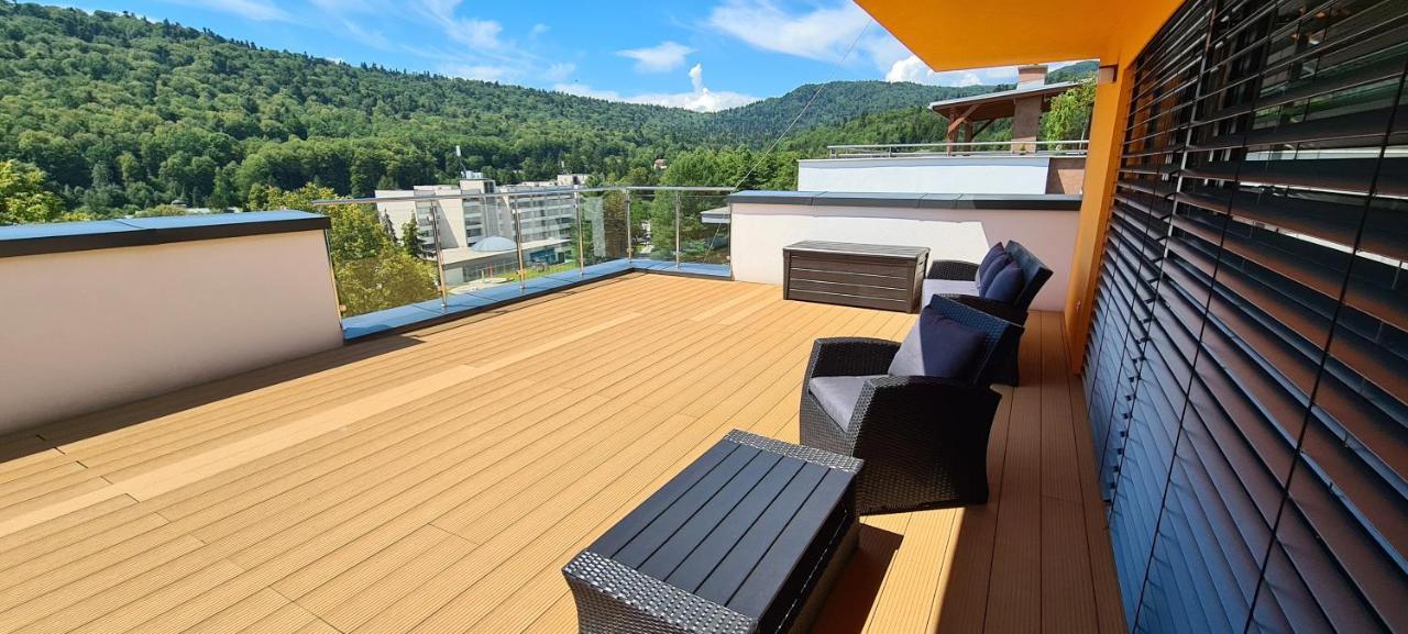 Penthouse Apartman Rezidencia Mineral Bardejovské Kúpele Exterior foto