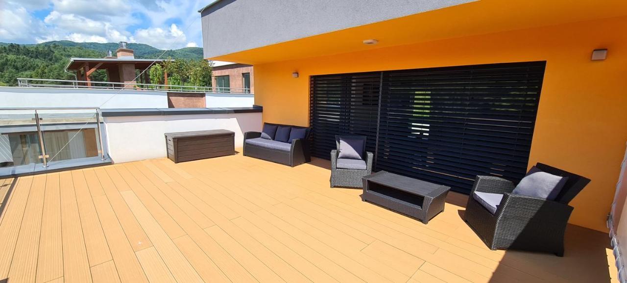 Penthouse Apartman Rezidencia Mineral Bardejovské Kúpele Exterior foto